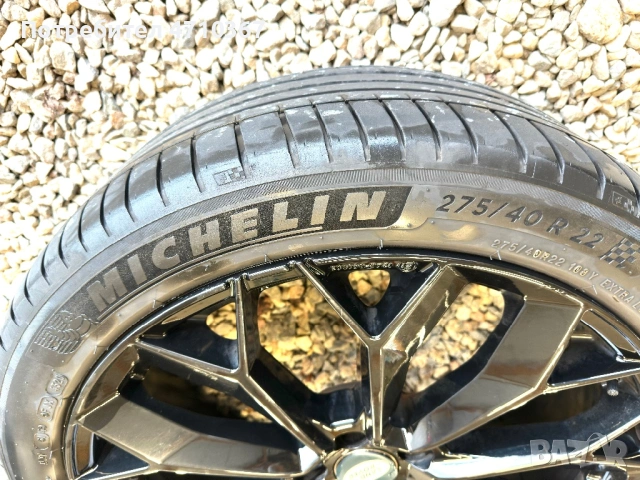 Джанти Рейндж Роувър, 22ки,5х120, 9.5J ET49, с Michelin Pilot 275/40, снимка 5 - Гуми и джанти - 53750798