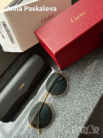 Очила на Cartier, снимка 3 - Слънчеви и диоптрични очила - 53612527