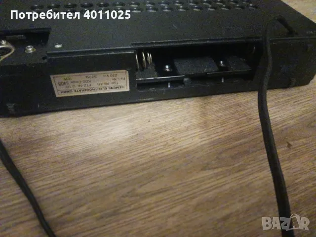 Радио siemens planar 411, снимка 4 - Радиокасетофони, транзистори - 47982751