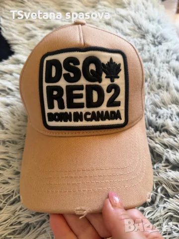 Шапка с козирка dsquared2