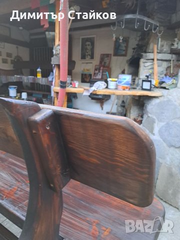 дървена маса и пейка, снимка 14 - Маси - 26071569