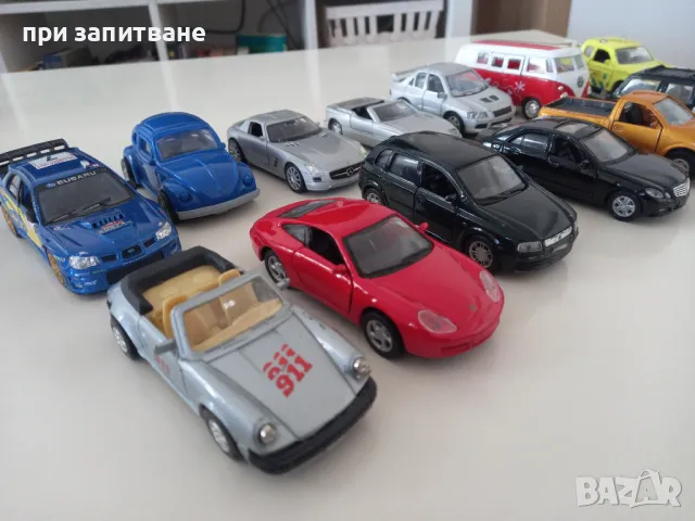 Kолички Mercedes, BMW, VW, Porsche, Mitsubishi, Ford 1/34-1/46, снимка 3 - Колекции - 47912592