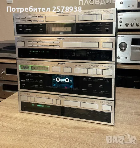 Сет на ReVox : B 250 + B 215 + B 260 + B 226 в перфектно състояние !, снимка 3 - Аудиосистеми - 56131868