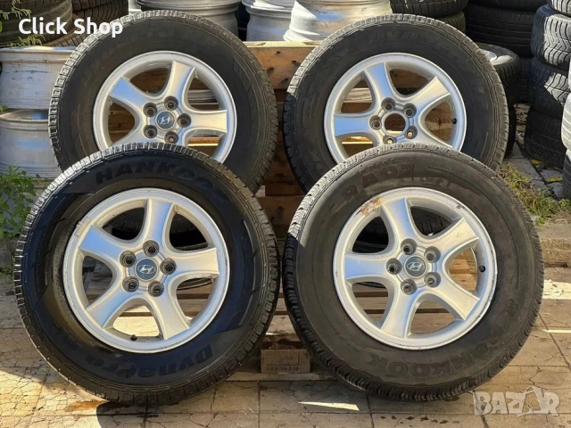 5х114.3 16 Цола Оригинални Hyundai Santa Fe, снимка 5 - Гуми и джанти - 52448775
