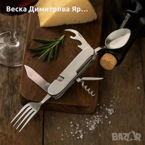 Мултифункционално ножче 6 в 1 – Всичко, от което се нуждаеш на открито, снимка 5 - Други - 51424138