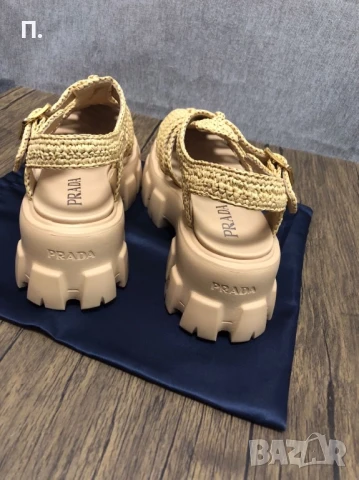 Prada сандали 37 номер , снимка 2 - Сандали - 50939573