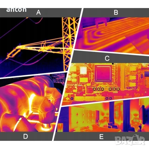 Термо камера 256 x 192 USB  за телефон термокамера, снимка 3 - Друга електроника - 53428161