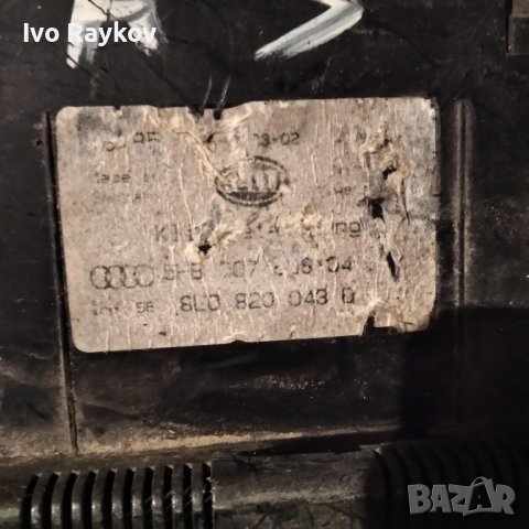 Панел контрол климатик за Audi A4, A3, 1994-2001г., 8L0 820 043 D, снимка 2 - Части - 44500117