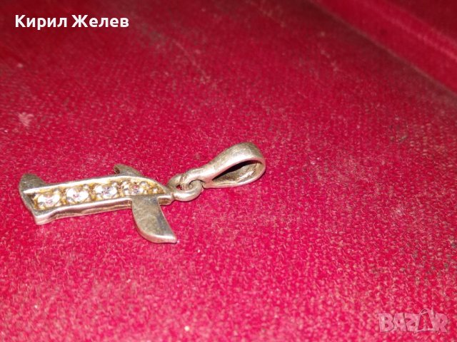 СКЪПОЦЕНЕН СРЕБЪРЕН АРТ МЕДАЛЬОН СРЕБРО 925 с ФАСЕТИРАНИ ИСКРЯЩИ ЦИРКОНИ 25272, снимка 6 - Колиета, медальони, синджири - 39267004