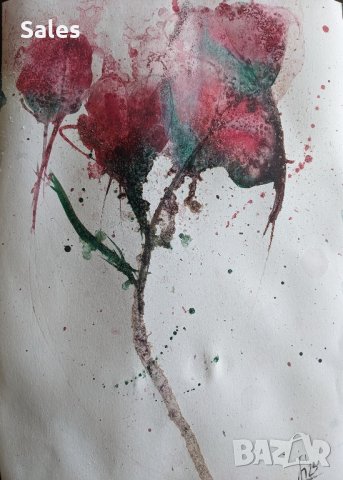 Картини акварел, снимка 14 - Картини - 41121407