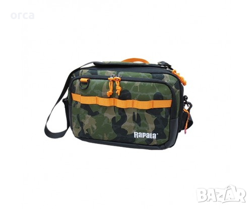 Спининг чанта за риболов - RAPALA JUNGLE MESSENGER BAG, снимка 1 - Такъми - 36503985