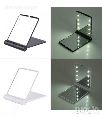 2866 Джобно огледало с LED осветление, снимка 2 - Други - 34267738