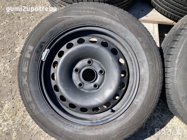 15 цола джанти 5х112 VW Golf 5 6 Голф 5 6 гуми 195/65/15 Nexen 6+мм, снимка 3 - Гуми и джанти - 41781334
