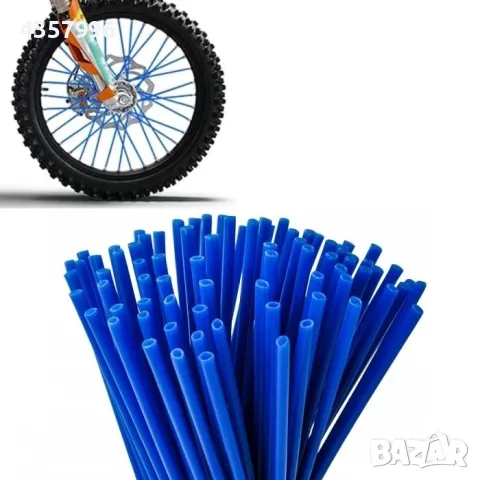 Декорация за спици 2546, 72бр в к-т, Различни цветове, снимка 3 - Аксесоари и консумативи - 49144601