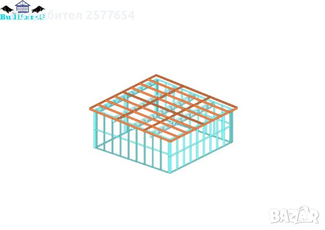 Конструкция за Гараж,Паркинг-36м², снимка 4 - Строителни материали - 44198326