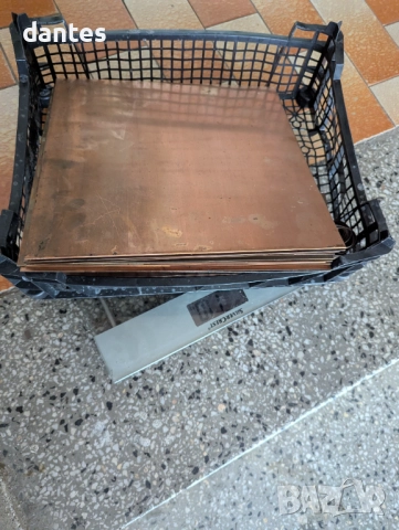 Парчета Медна  ламарина, снимка 2 - Строителни материали - 51837877