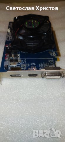 Продавам видео карта AMD Sapphire HD5670 512M 128bit GDDR5 HDMI DVI DP PCI-E, снимка 3 - Видеокарти - 41020022