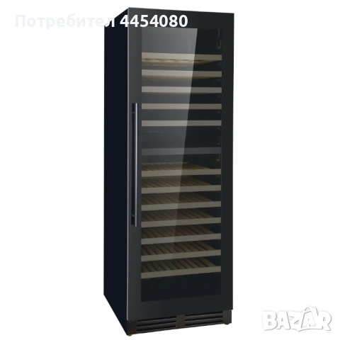 Витрина за вино 379 L с двузонова система и LED осветление