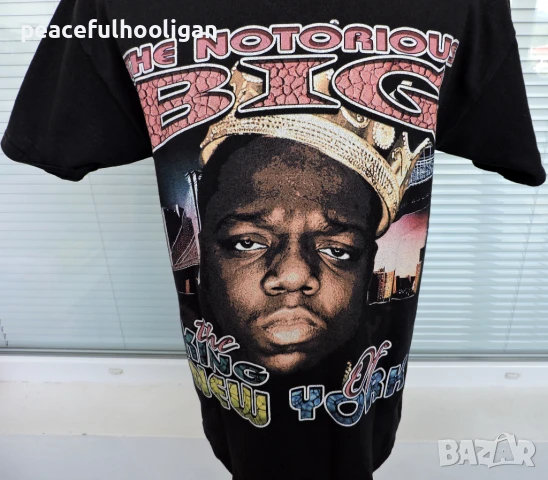 Notorious B.I.G. Shirt King of New York Life After Death Tour 1997 -тениска размер L , снимка 2 - Тениски - 50838050