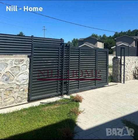 Ограда ( тип щора ) ЛАМЕЛИ/ПАНА/ВРАТИ, снимка 6 - Огради и мрежи - 52745743
