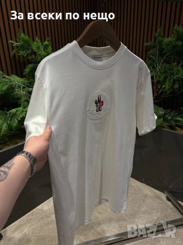 Moncler Мъжка Тениска👕Мъжка Блуза С Къс Ръкав Монклер - Различни Цветове Код A1282, снимка 2 - Тениски - 53530910