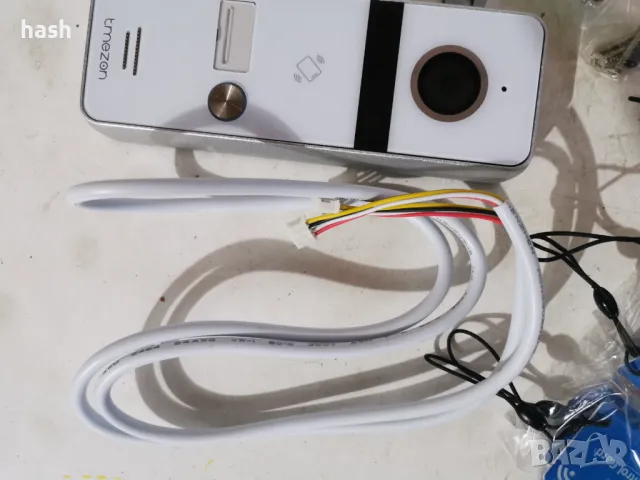 TMEZON WLAN видеодомофонна система за звънец, 7-инчов 1080P IP сензорен монитор, снимка 13 - Друга електроника - 49333211