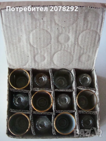 12 чашки за шотове, снимка 2 - Чаши - 50844080