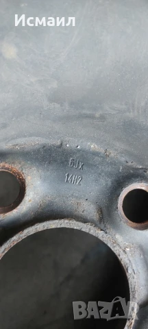 Железни джанти за VW Polo,Şkoda 14ц, снимка 5 - Гуми и джанти - 50518710