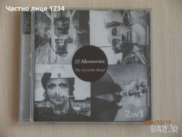 Travis - 12 Memories - 2003/ The Invisible Band - 2001 - 2 albums in 1CD, снимка 1 - CD дискове - 44823746
