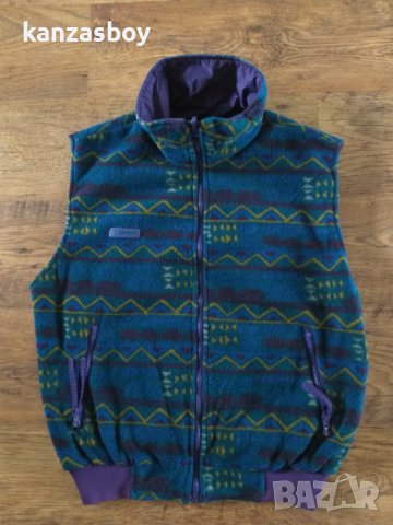  Columbia Vintage Reversible Vest - страхотен мъжки елек, снимка 4 - Други - 41729220