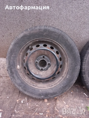 Зимни гуми с джанти от Рено Клио 2001г., снимка 6 - Гуми и джанти - 53125045