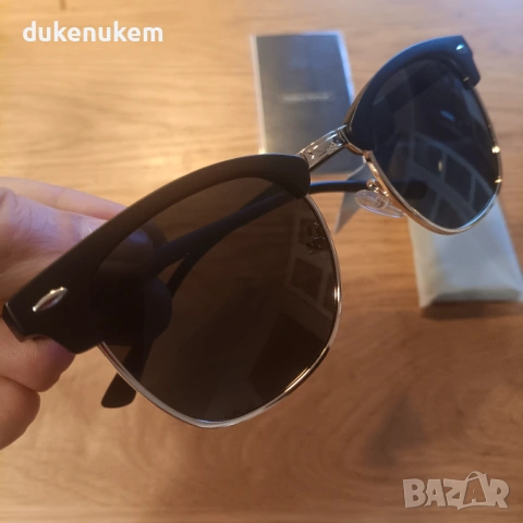 Поляризирани слънчеви очила – полурамка, UV400, ретро стил, снимка 9 - Слънчеви и диоптрични очила - 53269557