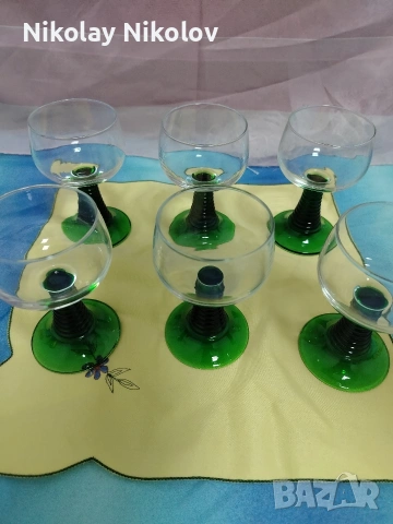 6 бр. Roemer Schott Zwiesel W.Германия 70'., снимка 2 - Сервизи - 53612244