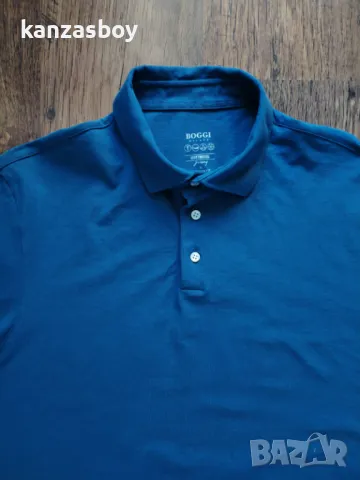 boggi milano high twisted jersey - страхотна мъжка тениска КАТО НОВА ХЛ, снимка 2 - Тениски - 49405367