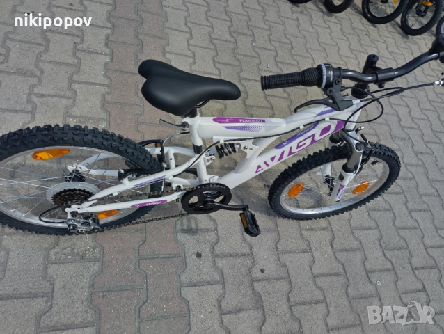 SPRINT Велосипед 20" AVIGO Flamingo бял, снимка 11 - Велосипеди - 53838853