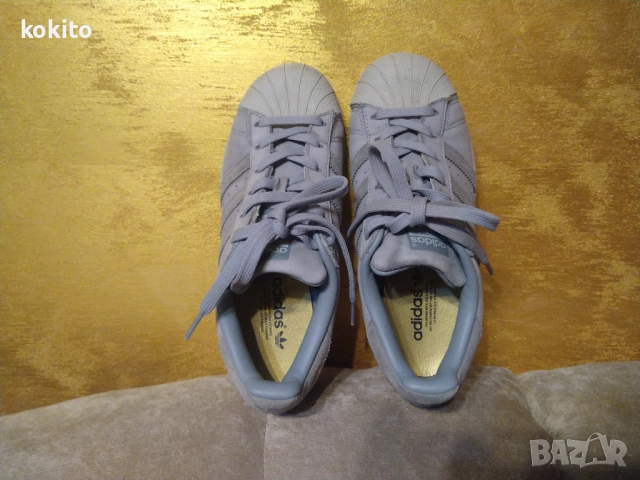 Adidas superstar - оригинални маратонки номер 35.5, снимка 3 - Детски маратонки - 52775527