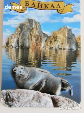  3D магнит от езерото Байкал, Русия-серия, снимка 2 - Колекции - 44684708