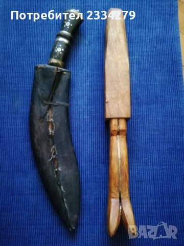 Стари допълнения към мъжка носия: пояс, броеница, чакмак, ножове, реплики пистолети. , снимка 9 - Антикварни и старинни предмети - 48271895