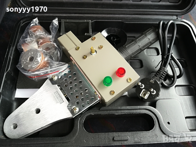 поялник за тръби-лепачка с куфар 0104220930, снимка 9 - Куфари с инструменти - 36303063