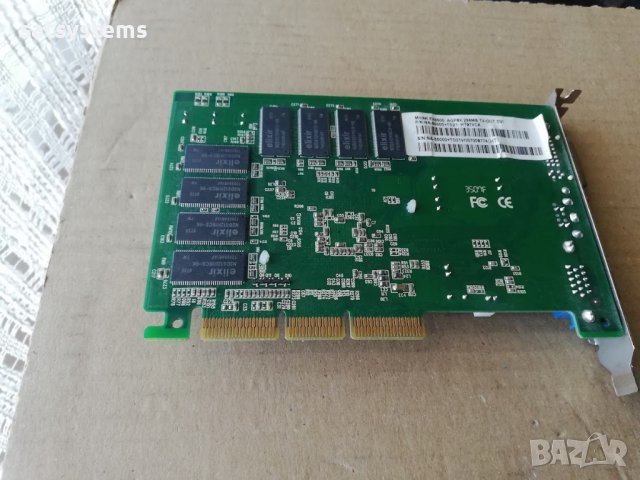 Видео карта NVidia GeForce ExpertVision FX5500 256MB DDR 128bit AGP, снимка 7 - Видеокарти - 39233519