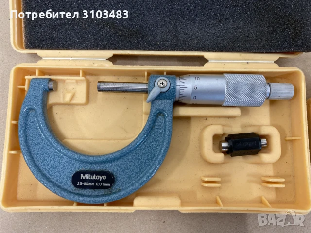 Микрометри Mitutoyo, снимка 9 - Стругове - 50864067