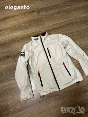 Висок клас дамско яке HELLY HANSEN CREW MIDLAYER HellyTech 3layer Jacket , M размер, снимка 8 - Якета - 53261439