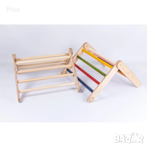 НОВО! Многофункционален триъгълник Пиклер катерушка шведска стена