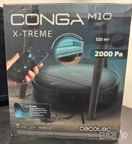 Прахосмукачка робот Cecotec Conga M10 X-Treme, снимка 7 - Прахосмукачки - 55963101