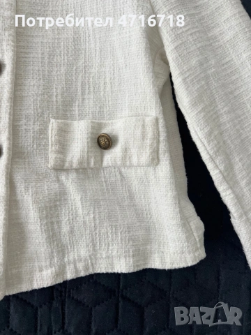 Бяло яке. Стилно, класическо., снимка 2 - Якета - 53194500