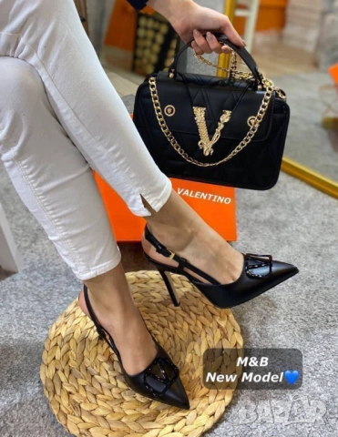 обувки на ток valentino garavani, снимка 7 - Дамски ежедневни обувки - 51458799