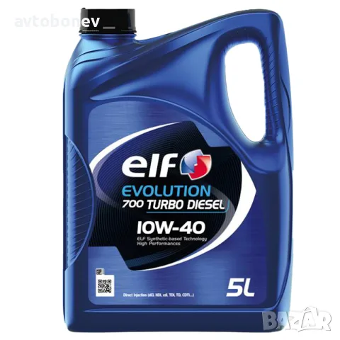 Двигателно масло ELF EVOLUTION 700 STI Turbo Diesel 10W40 5L