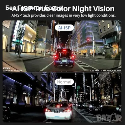 Нова 4K UHD Автомобилна Камера Предна Задна WiFi, GPS, WDR Видеорегистратор, снимка 2 - Друга електроника - 49004784