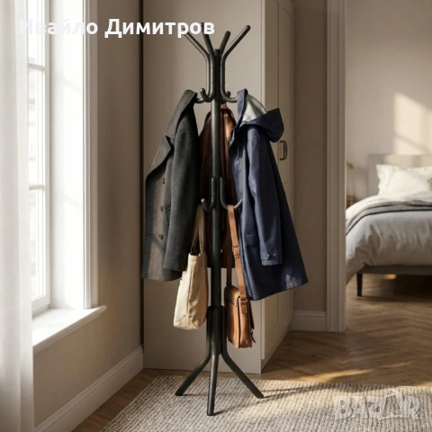 Метална закачалка за дрехи, снимка 2 - Закачалки - 53495680