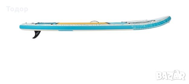 Надуваема дъска 65363 Bestway inflatable Surf Board   340x89x15 см до 150 кг Bestway padle board set, снимка 3 - Водни спортове - 36003725